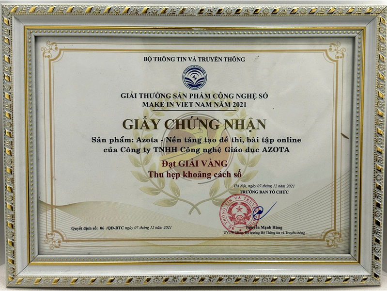 Chứng nhận